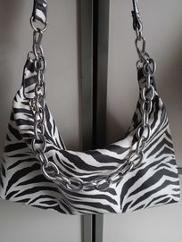 Torba Bershka zebra + gratis!