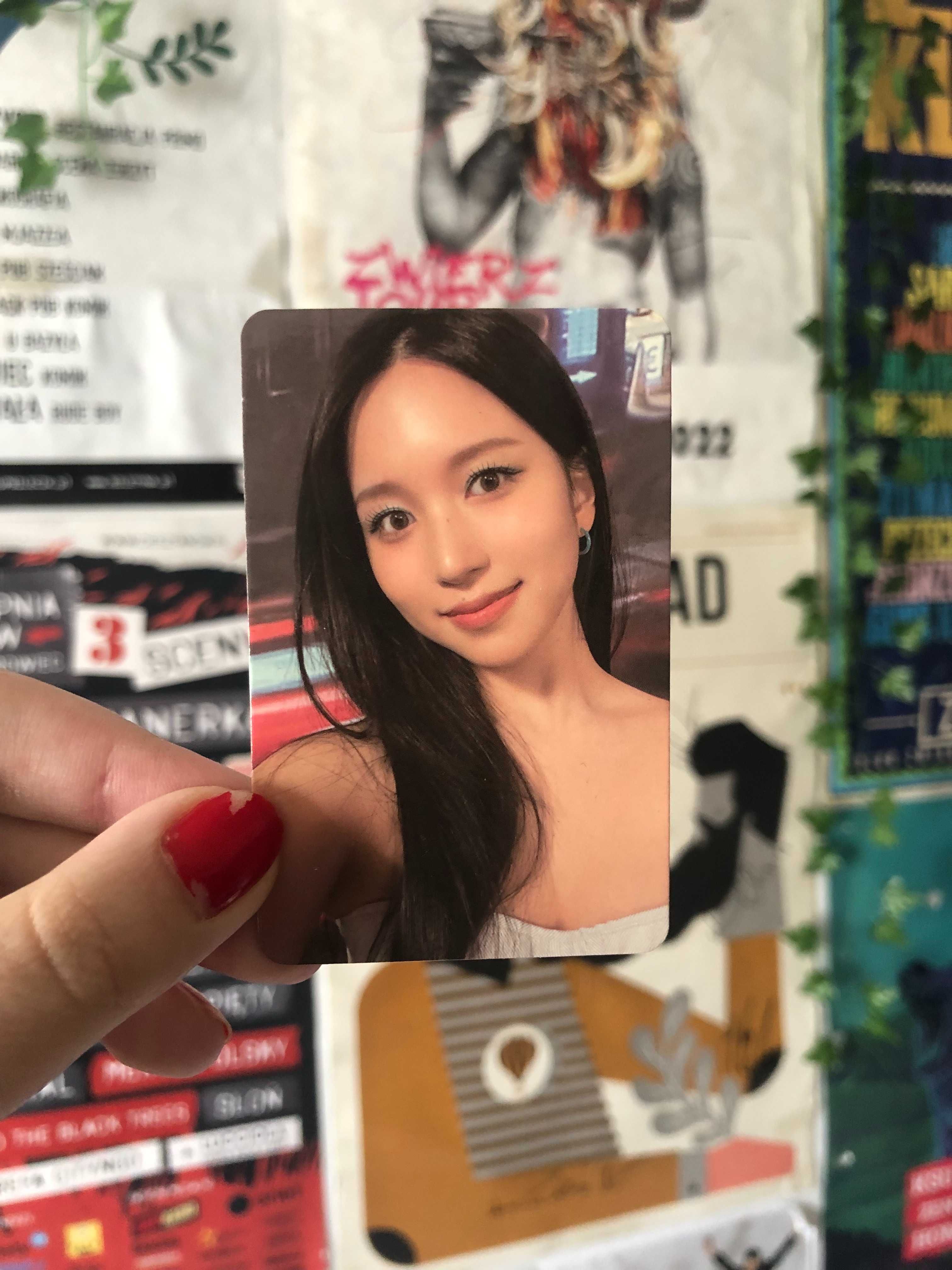 photocard mina ready to be