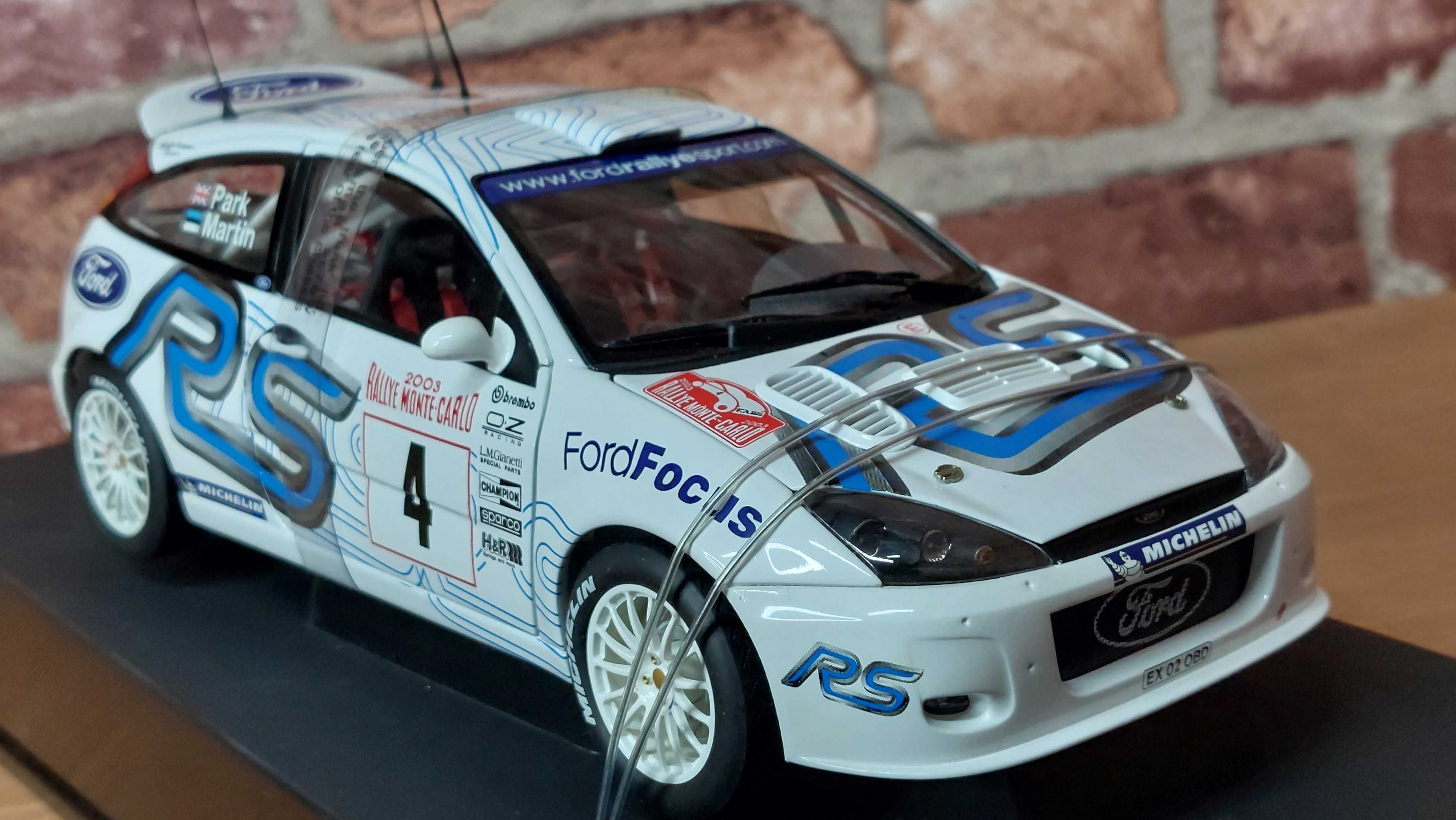 Ford Focus WRC Autoart 2003 Monte Carlo 1:18