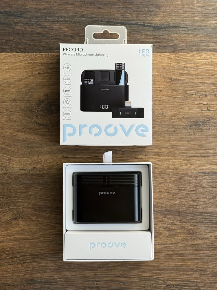 Безпровідні мікрофони Proove (Lightning)