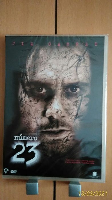 Dvd NOVO Plastificado Número 23 Filme com Jim Carrey Joel Schumacher