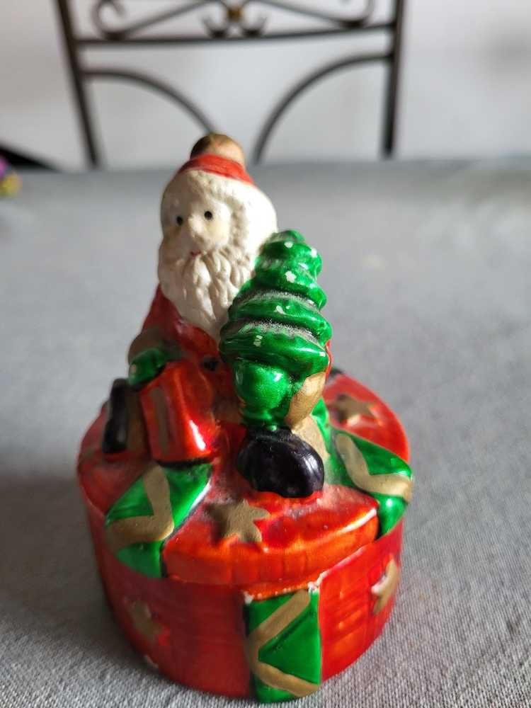 Caixa Pai Natal em Cerâmica