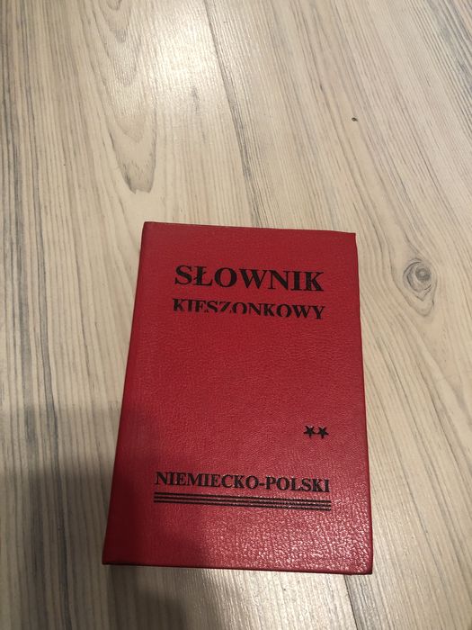 Kieszonkowy słownik niemiecko-polski
