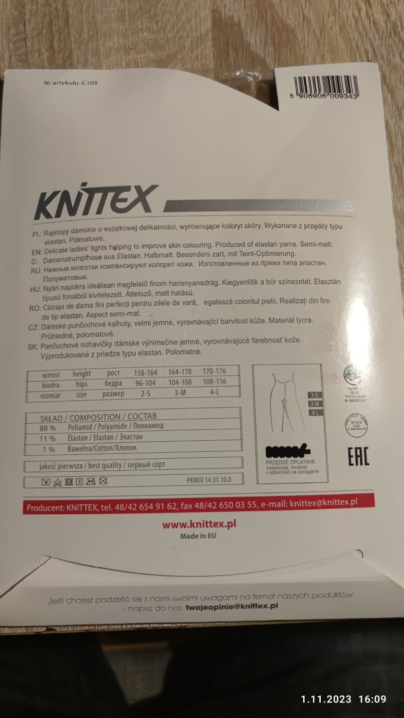 Rajstopy Knittex