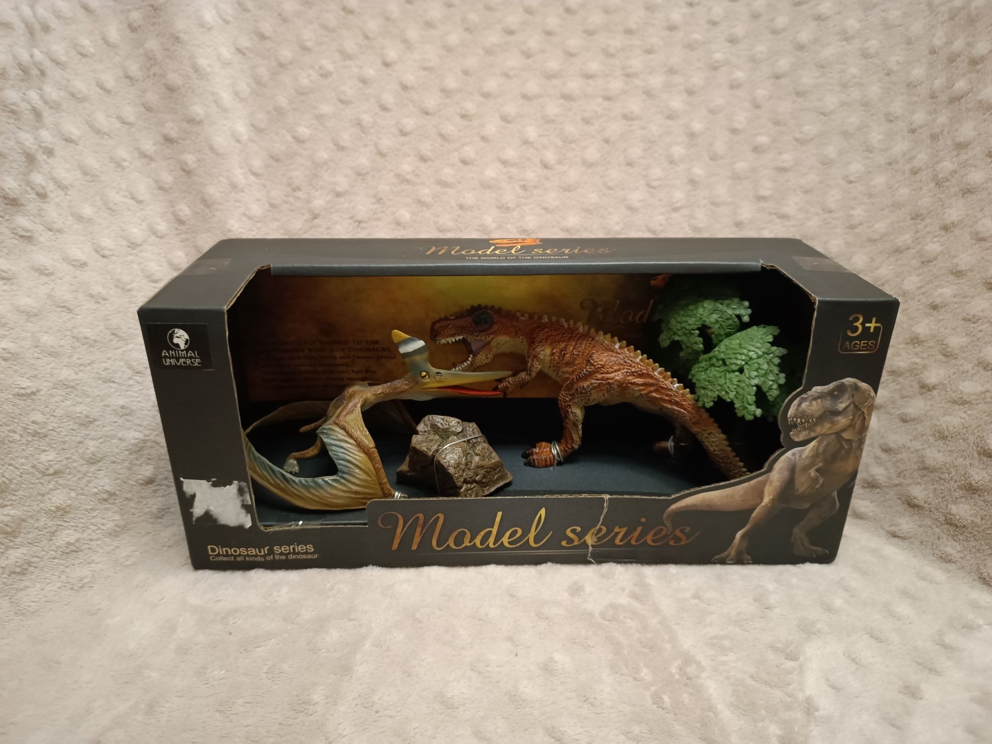 Nowy zestaw dinozaury figurki model series realistyczne prezent