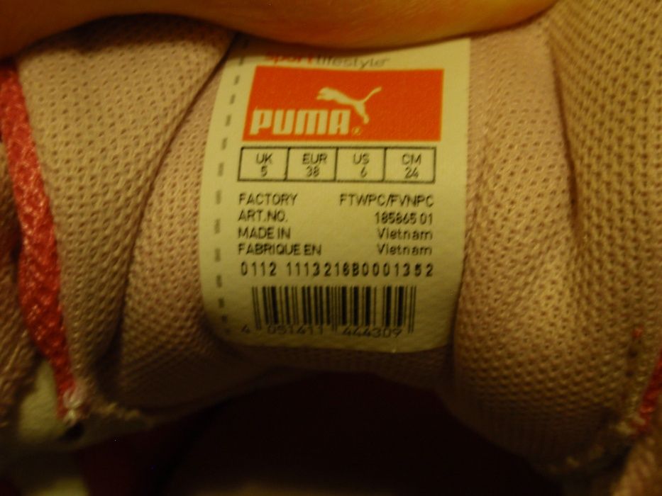 buty PUMA rozm 38 stan bardzo dobry