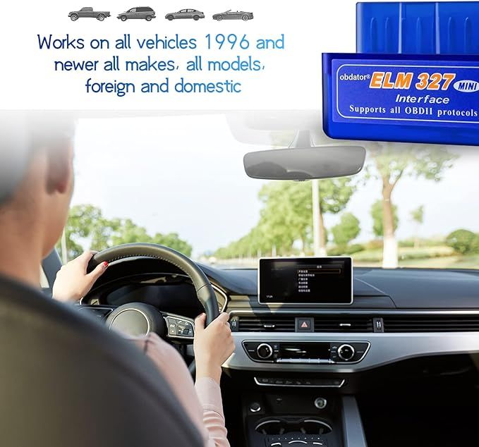 skaner diagnostyczny ruizhi mini bluetooth obd ii elm327 x