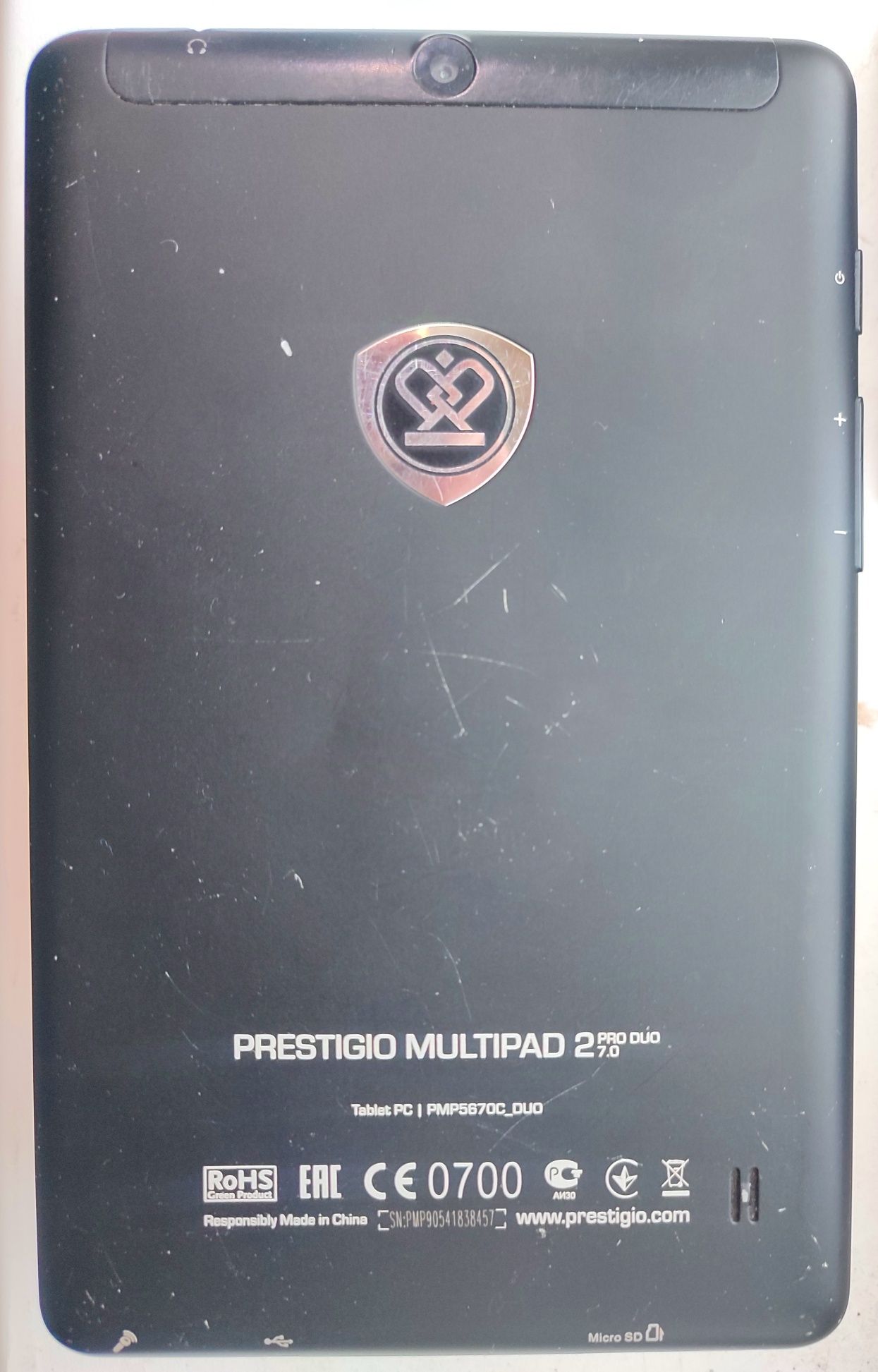 Prestigio PMP5670 MultiPad 2 Pro Duo 7.0 Black
