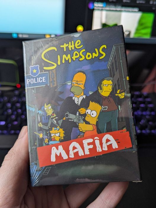 Настільна гра Мафія Сімпсони / The Simpsons Mafia вид-ва Flixplay