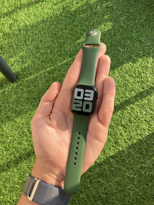 Apple Watch 7 cellular LTE zielony green