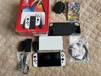 Nintendo switch Oled + картридж + ігри на 25+ тис грн