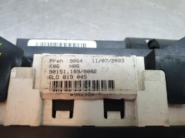 Comando chauffage / sofagem SEAT Ibiza III (6L1)