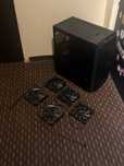 be quiet! Pure Base 500 Window Black + 5 x 140 mm Wentylatory!