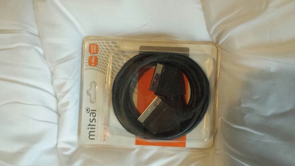 Cabo Scart para TV ou VIDEOJOGOS