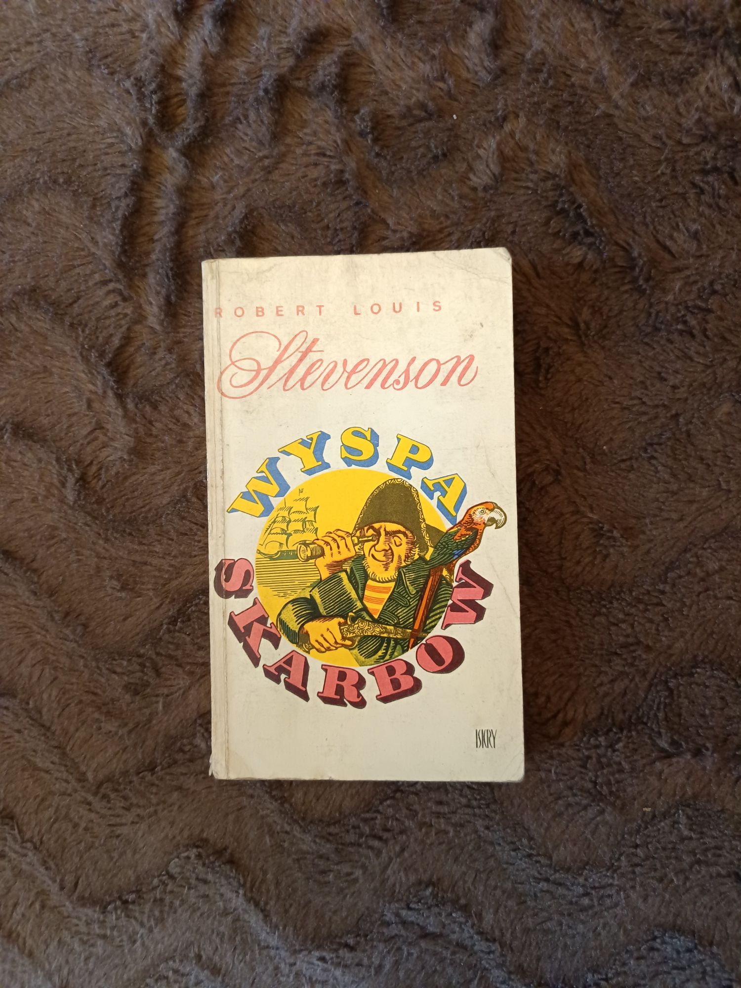 Wyspa skarbów - Robert Louis Stevenson, książka, rok 1974