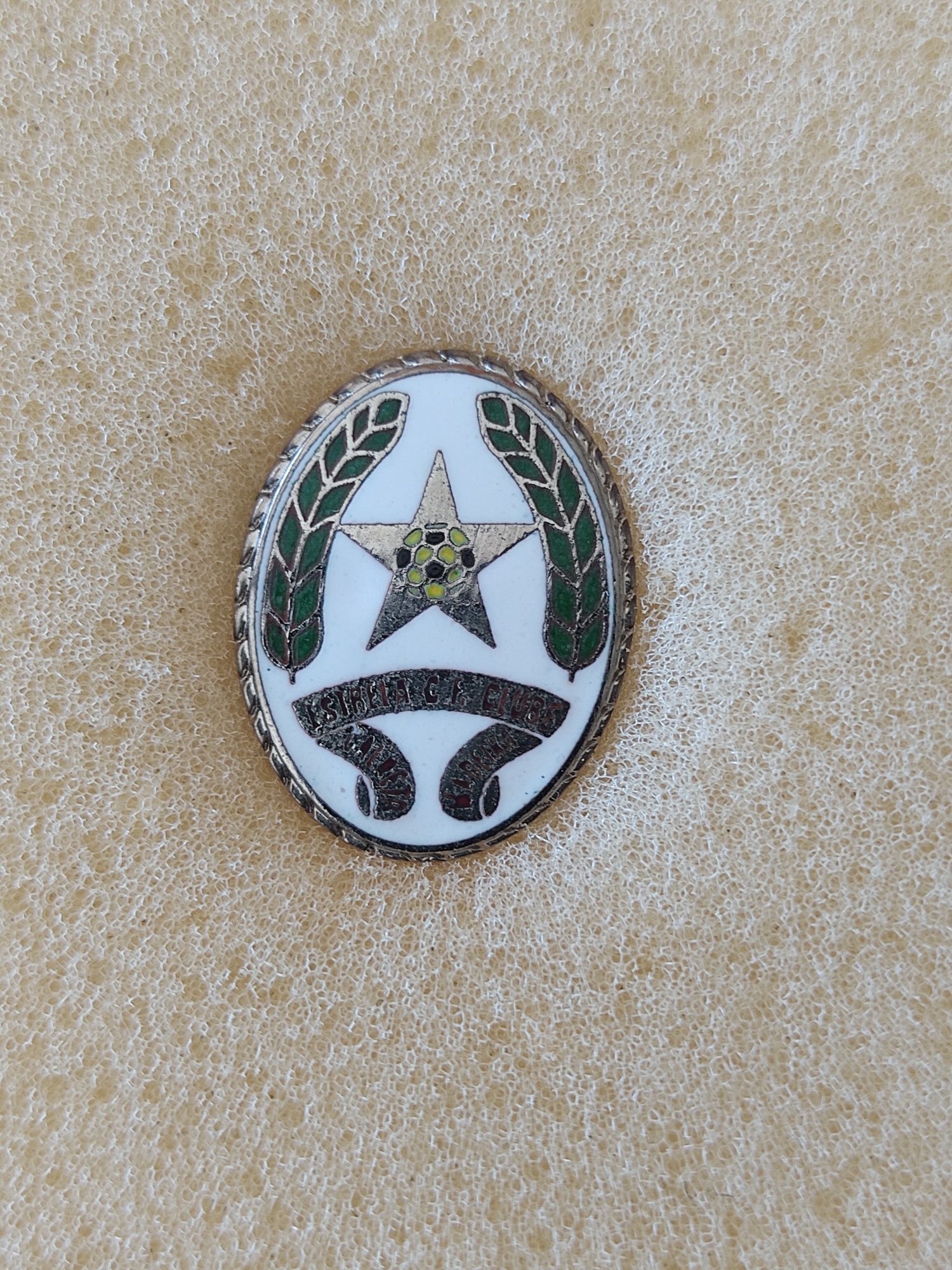Pin/emblema da Estrela FC Calheta Madeira