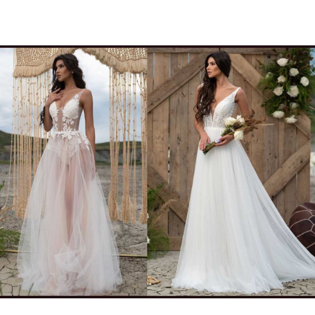 Vestidos de noiva corte A, na ROSSY NOIVAS desde 300€