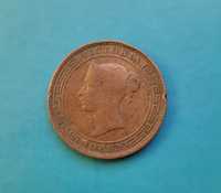 Moneta 5 centów 1870 - Ceylon Brytyjski (328A)