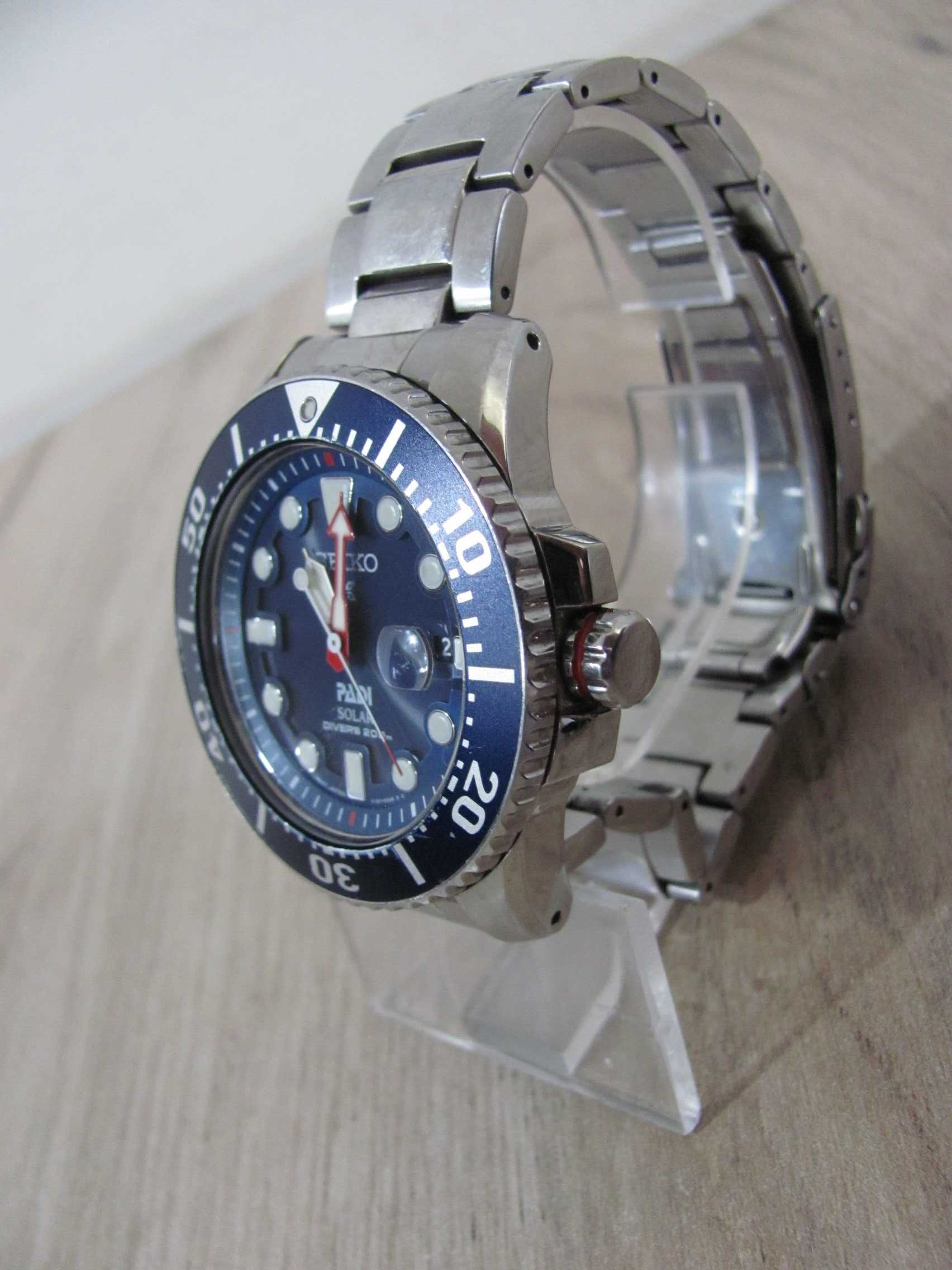 Męski Zegarek Seiko Prospex PADI Compact Solar V157 200m