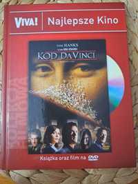 Film DVD z książką Kod DaVinci Tom Hanks