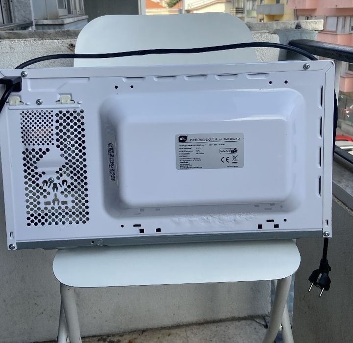 Micro-ondas OK (Modelo: OMW 22015 W) – Funciona perfeitamente!
