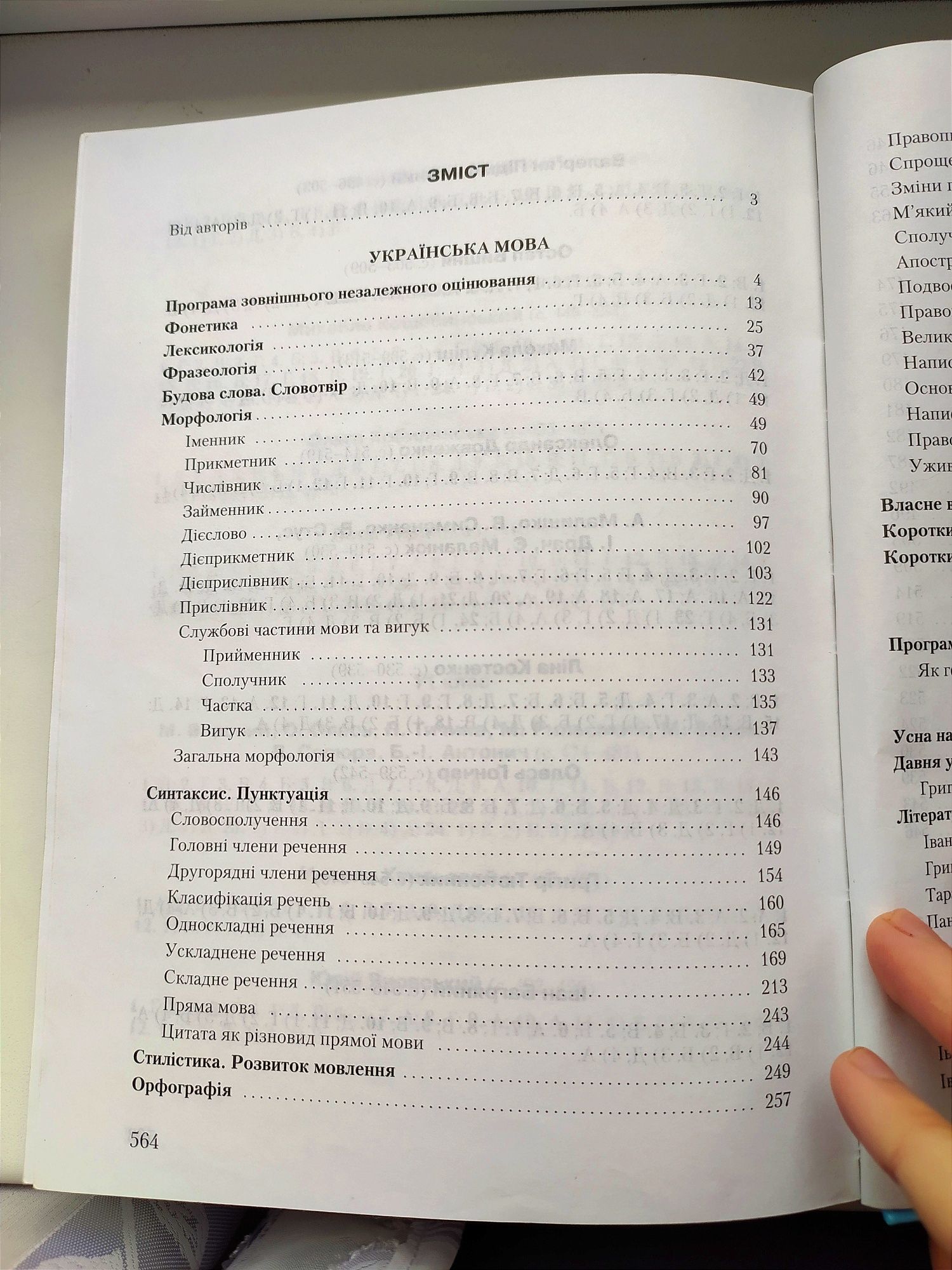 Посібник для підготовки до ЗНО з української мови та літератури