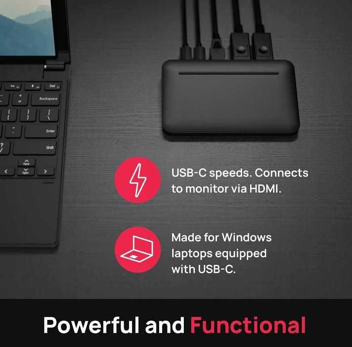 20 sztuk Multiport Hub Brydge Stone Lite USB-C