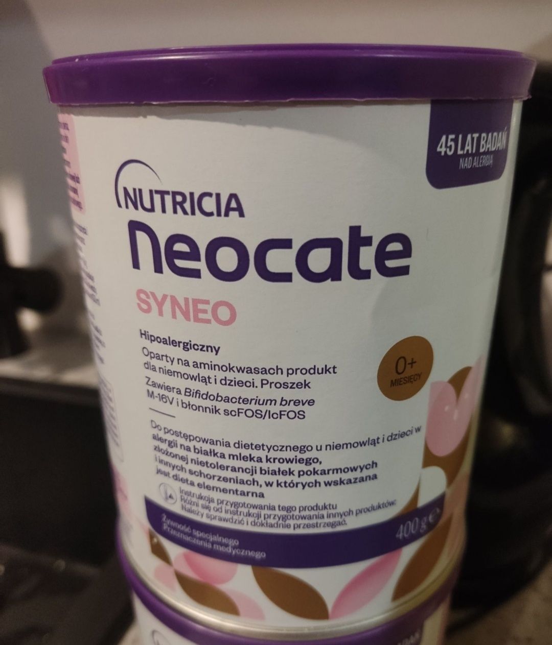 Mleko modyfikowane neocate syneo do 2026r. Nowe
