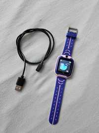 Zegarek smartwatch dla dzieci monitoring tracker karta sim aplikacja