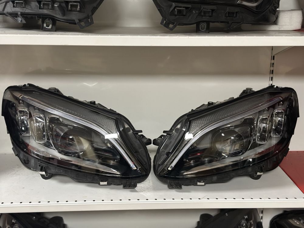 Фары оптика Мерседес C W205 multibeam led full led Оригинал