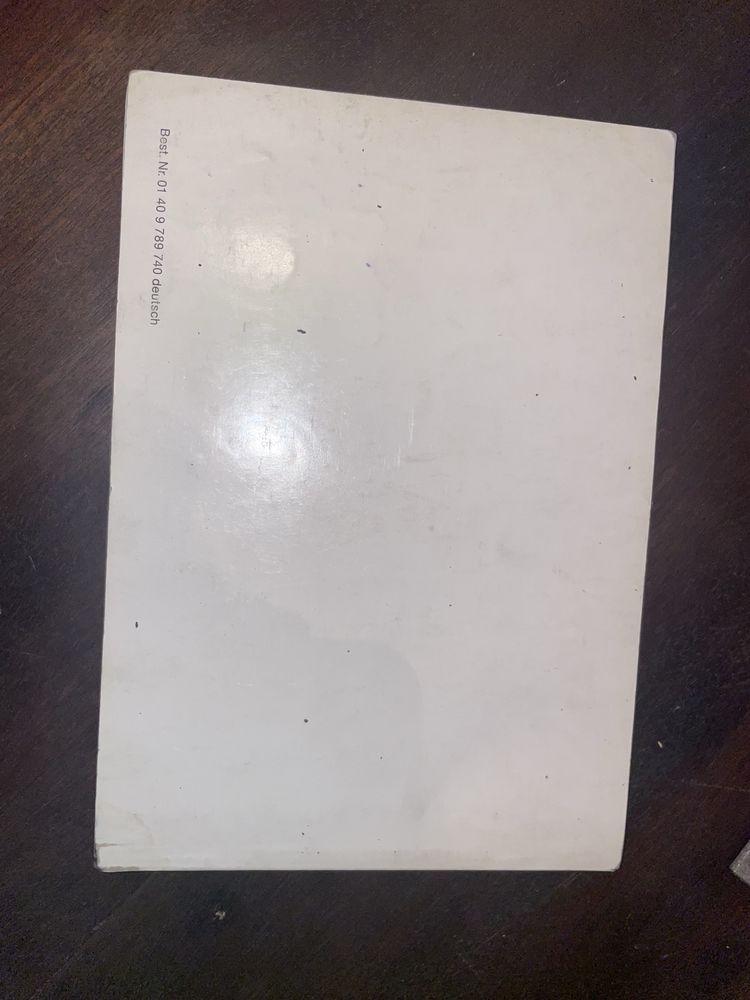 Livro da bmw serie 7 modelo e38