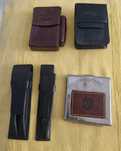 Porta Chaves bolsas em pele para caneta e para Tabacovalor variados