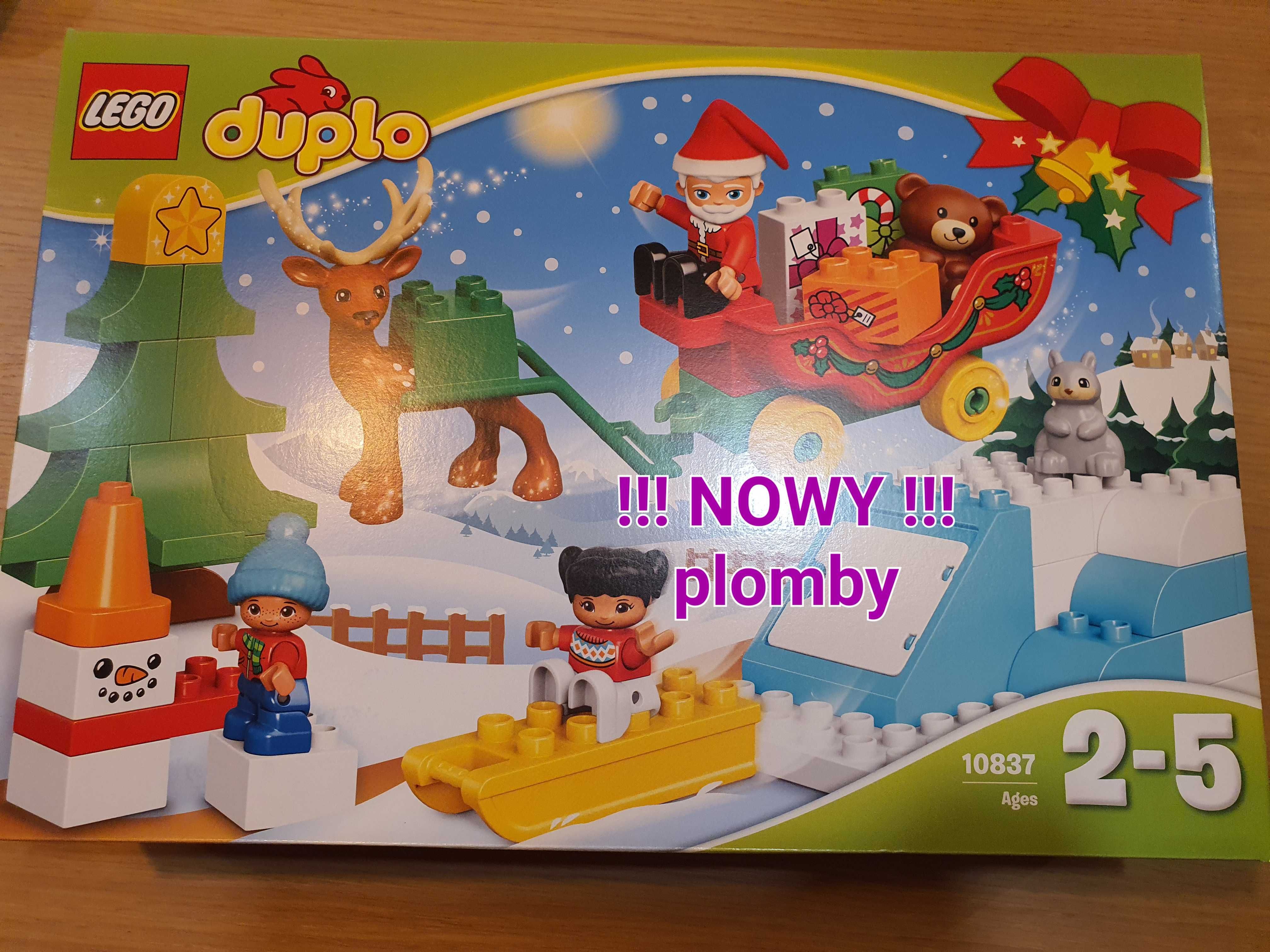 LEGO Duplo 10837 NOWE Zimowe Ferie Świętego Mikołaja