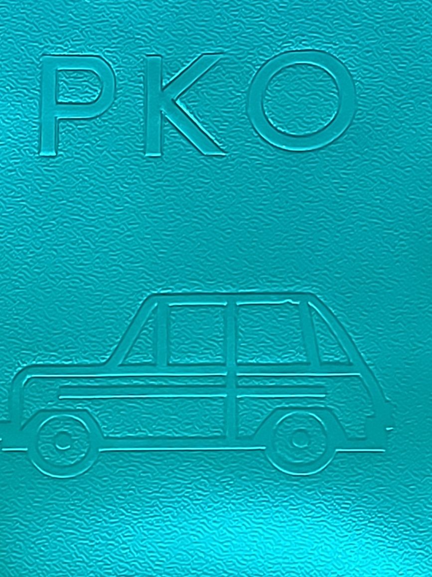 ETUI z czasów PRL PKO I FIAT 126