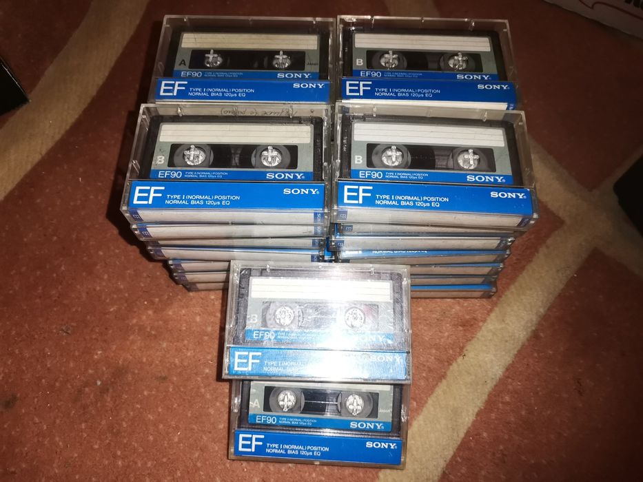 Аудиокасеты Sony. Maxell. SNC. Skc
