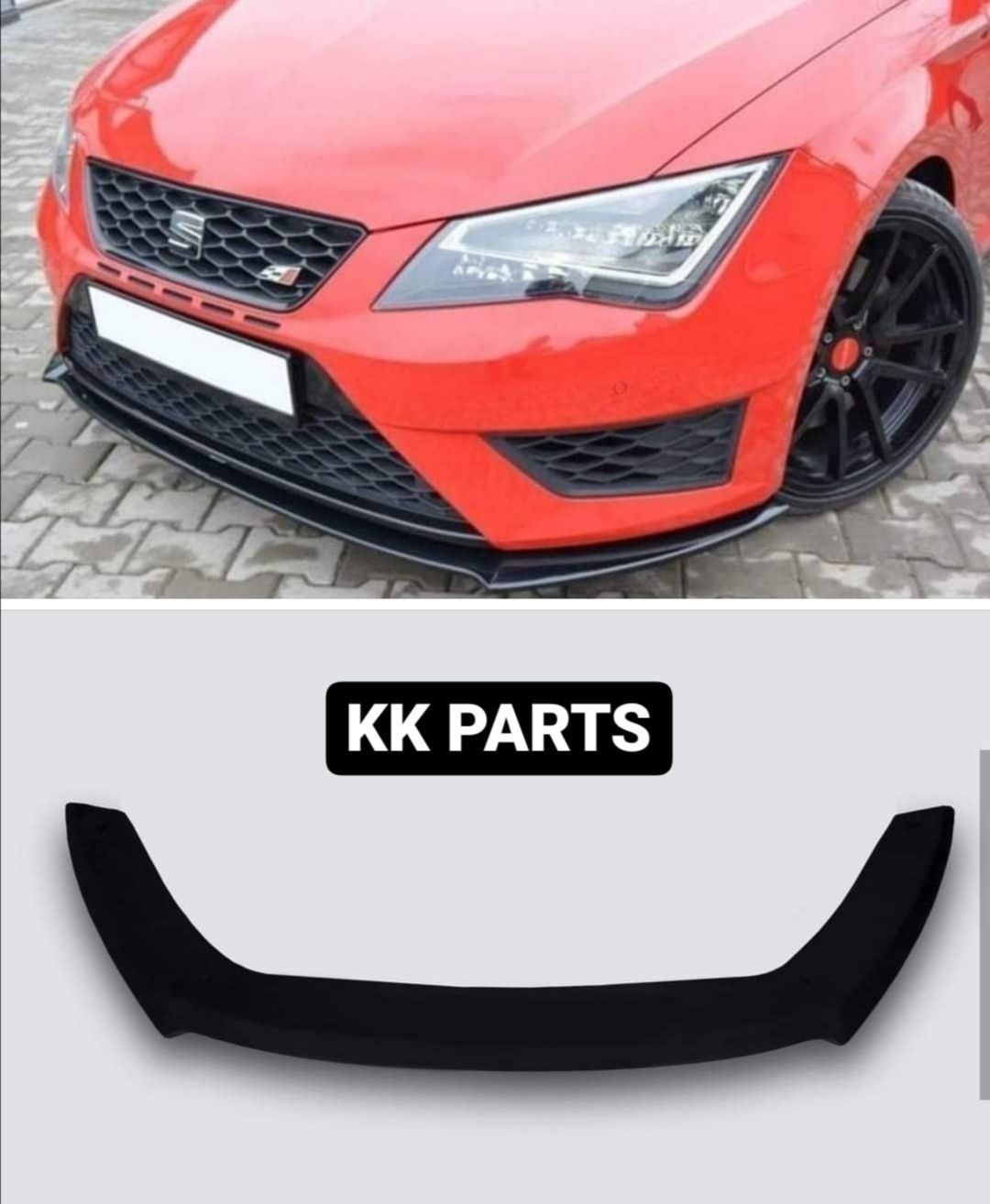 LIP SPOILER AILERON EMBALADEIRAS Difusor Aba SEAT LEON MK3 5F CUPRA FR