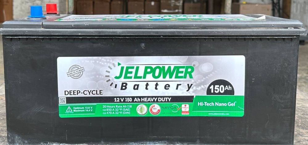 Акамулятор JELPOWER 150Ah