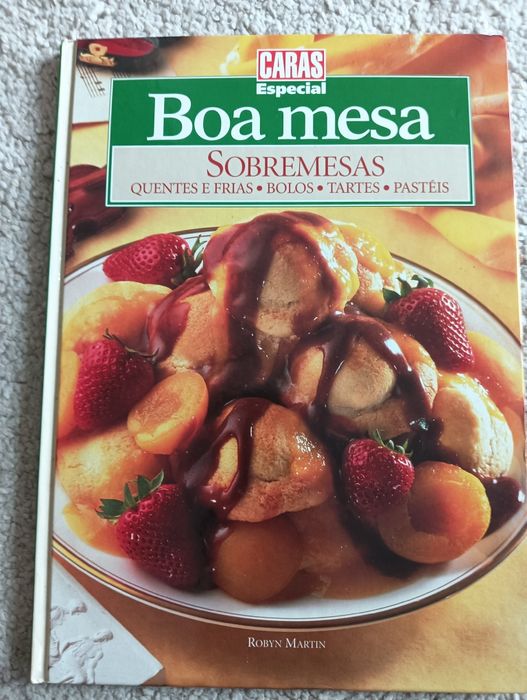 Sobremesas: quentes e frias -bolos -tartes -pasteis	-  Como Novo!