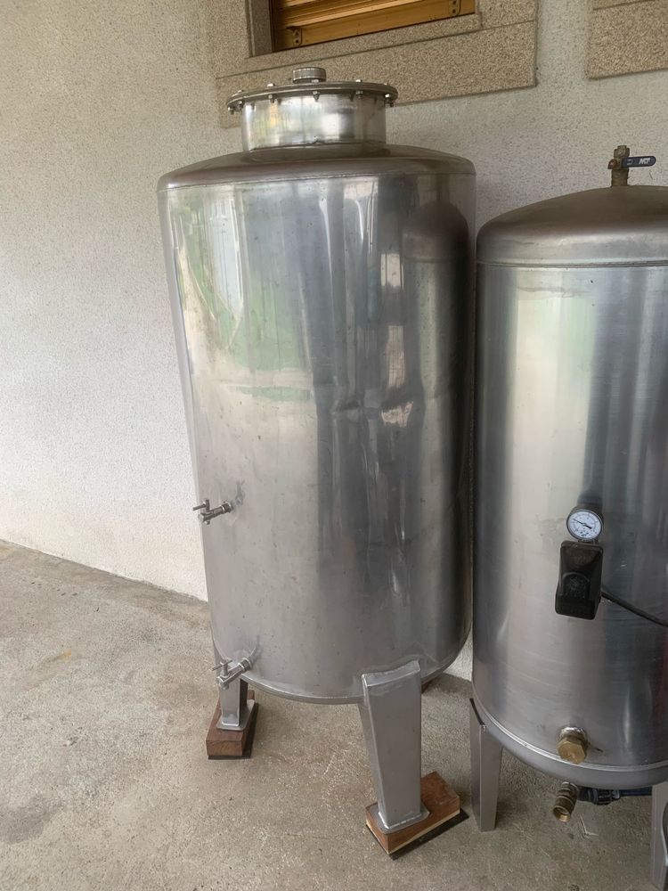 Cuba inox capacidade 360L