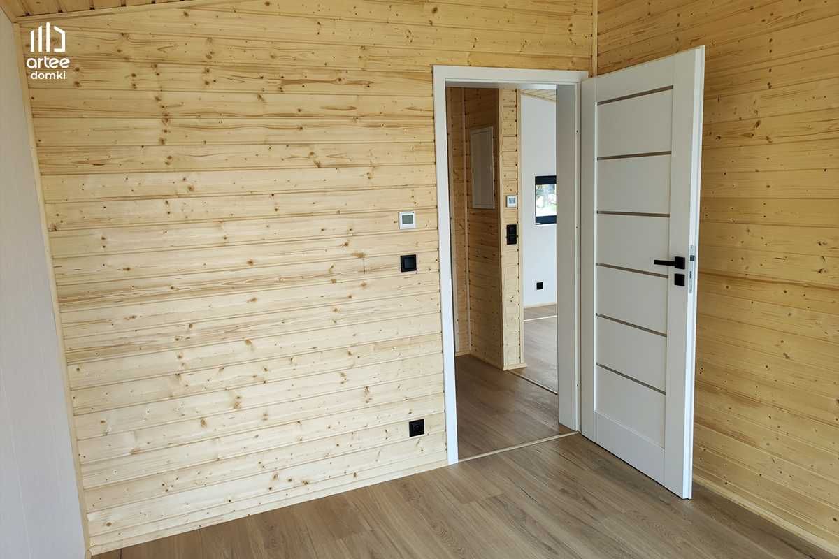 Domek modułowy, całoroczny, drewniany, domek letniskowy 35 m2