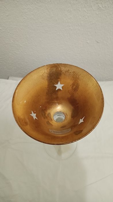 Castiçal com estrelas