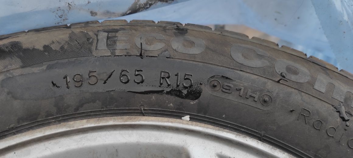 Koła 195/65 R15 zdjęte z Nissan Almera Tino