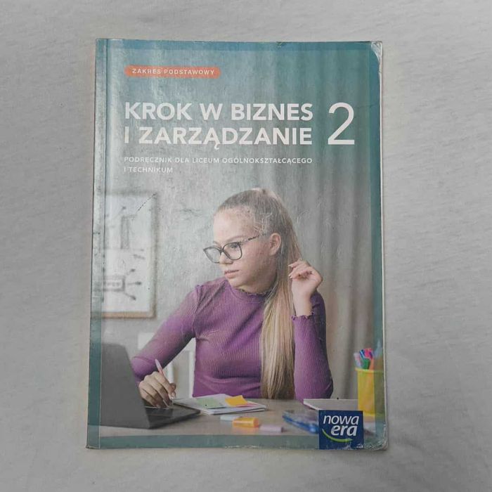 Krok w biznes i zarządzanie — Podręcznik Klasa 2