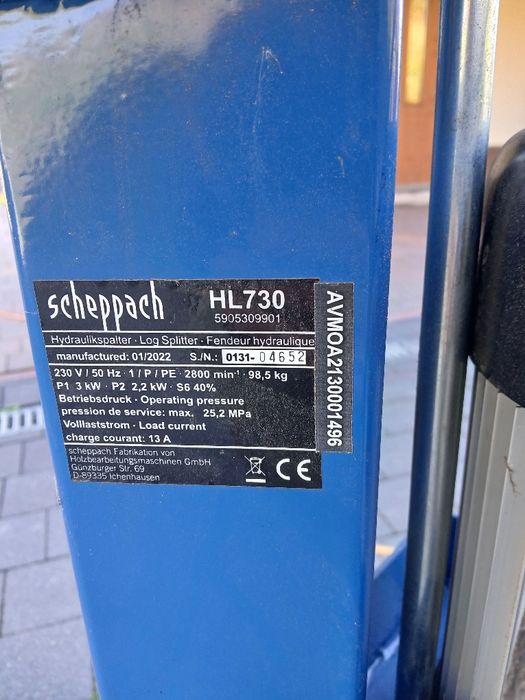 Łuparka do drewna Scheppach