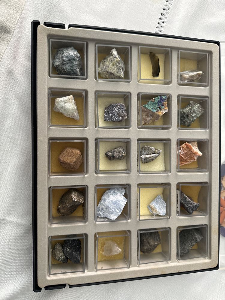 Coleção de Minerais.