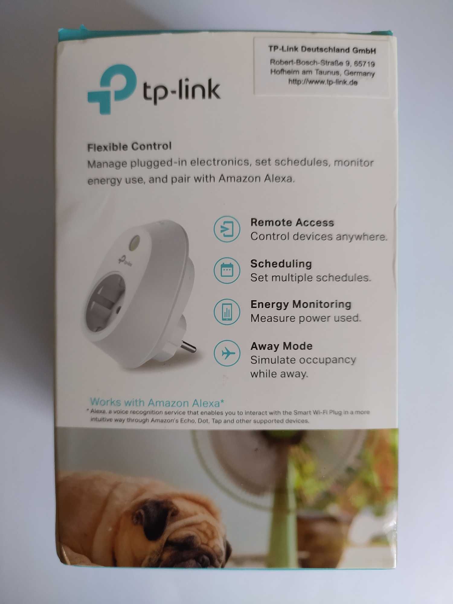 Smart Plug Kasa TP-Link HS110 c/ medição de energia consumo (EU plug)