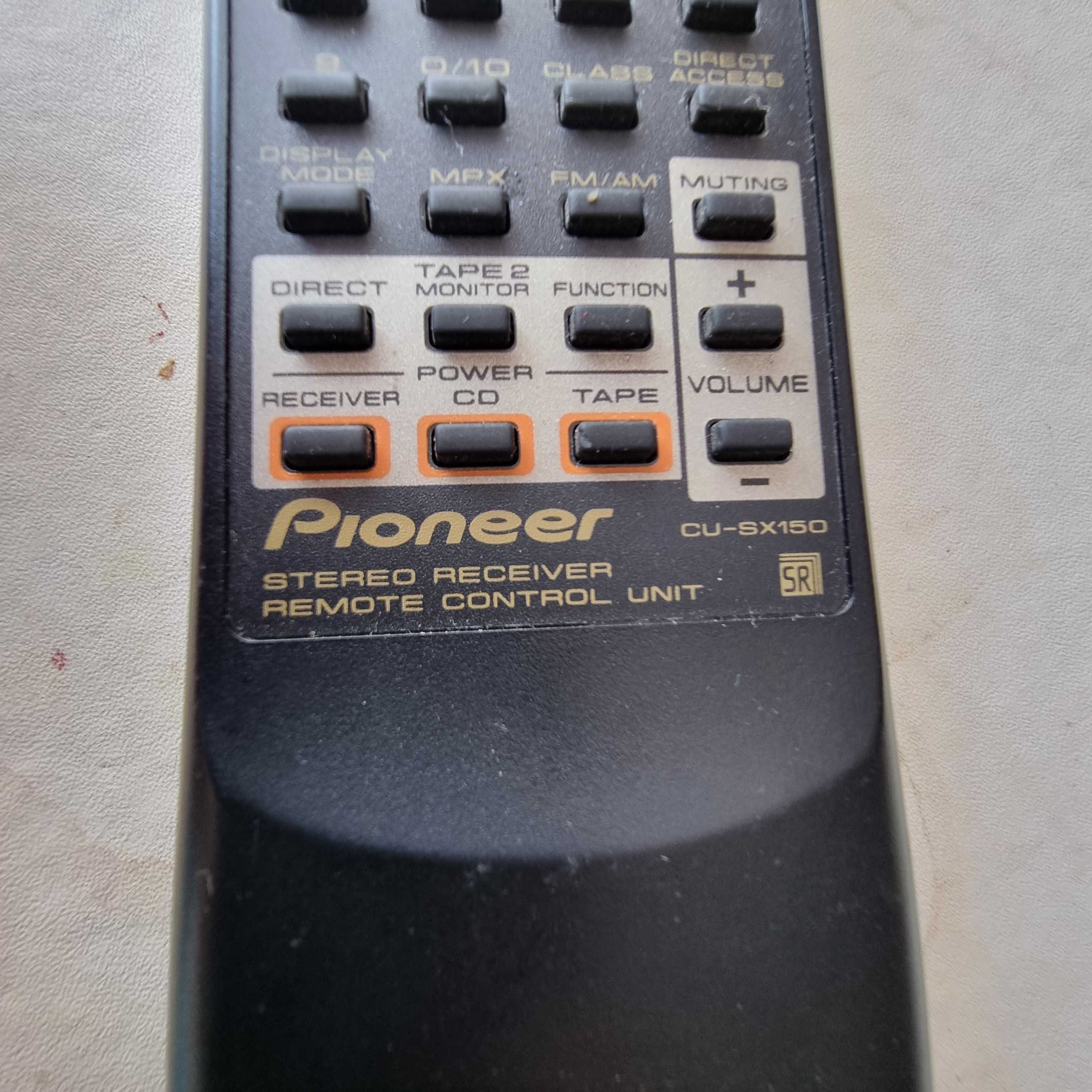 Pionner Stereo Receiver Remote Control Unit