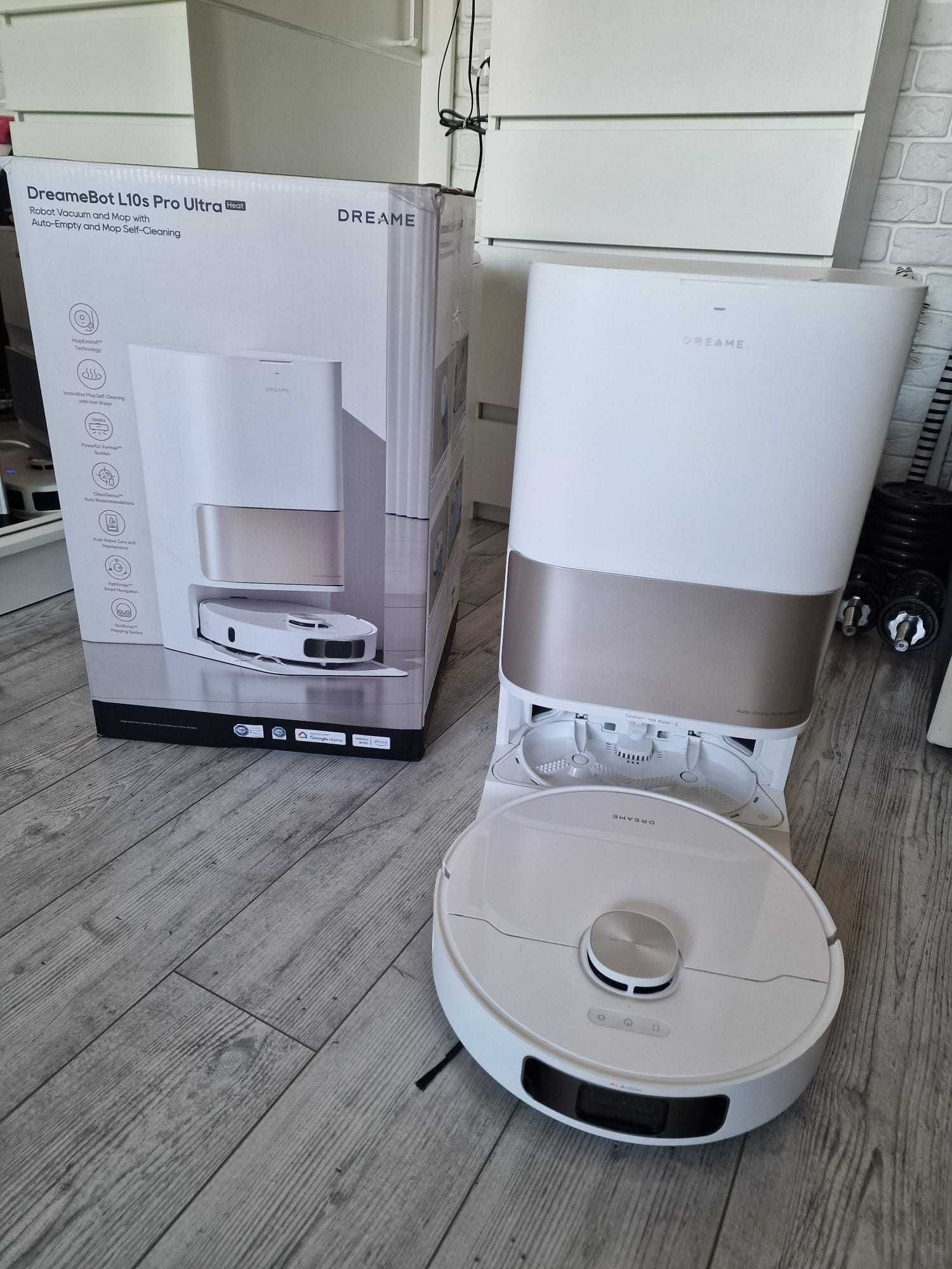 Dreame L10S Pro Ultra Robot Odkurzający, Biały