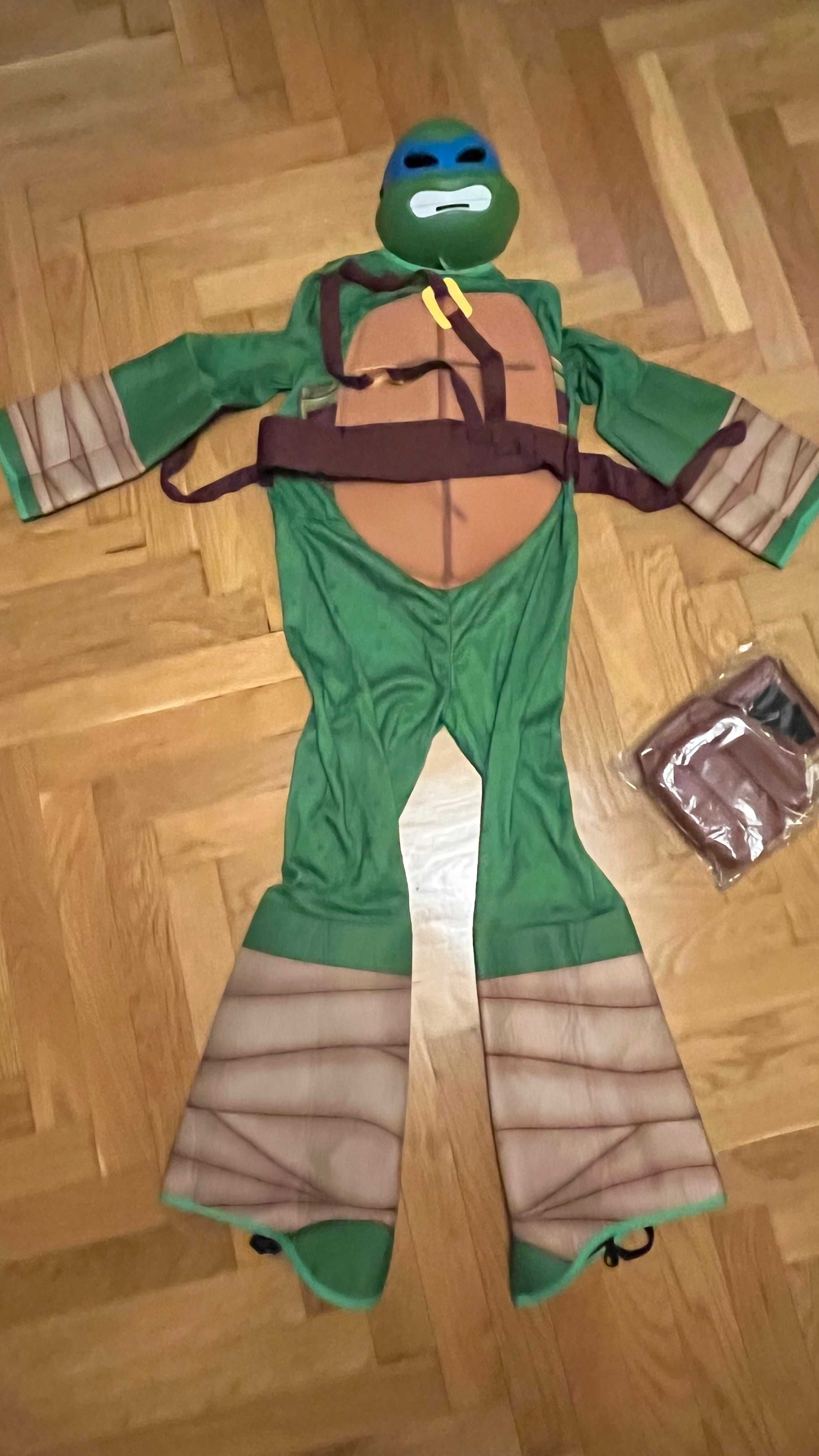 Strój /kostium Teenage Mutant Ninja Turtle Leonardo 8-10 lat 130 cm