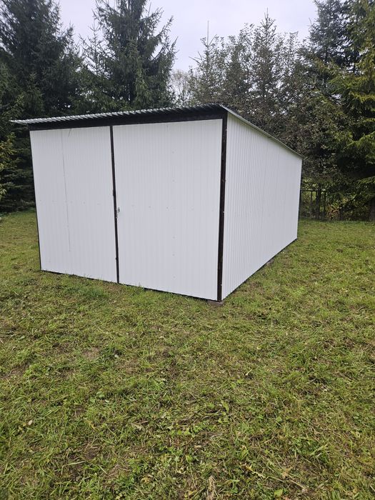 Garaż blaszany 3x5 II gatunek